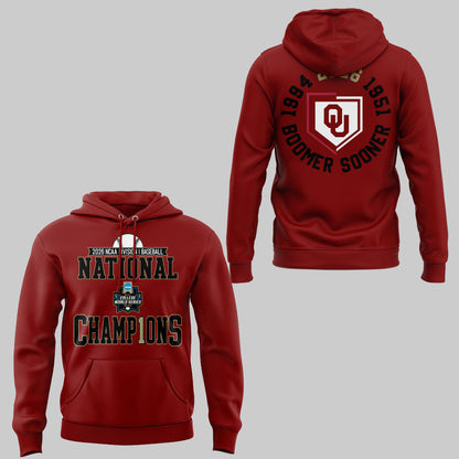 Sooners Baseball ⚾2026 National Champions 🏆Hoodie-KC06232601