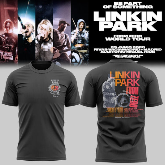 Limited Edition From Zero World Tour 2026 At Madrid Shirt