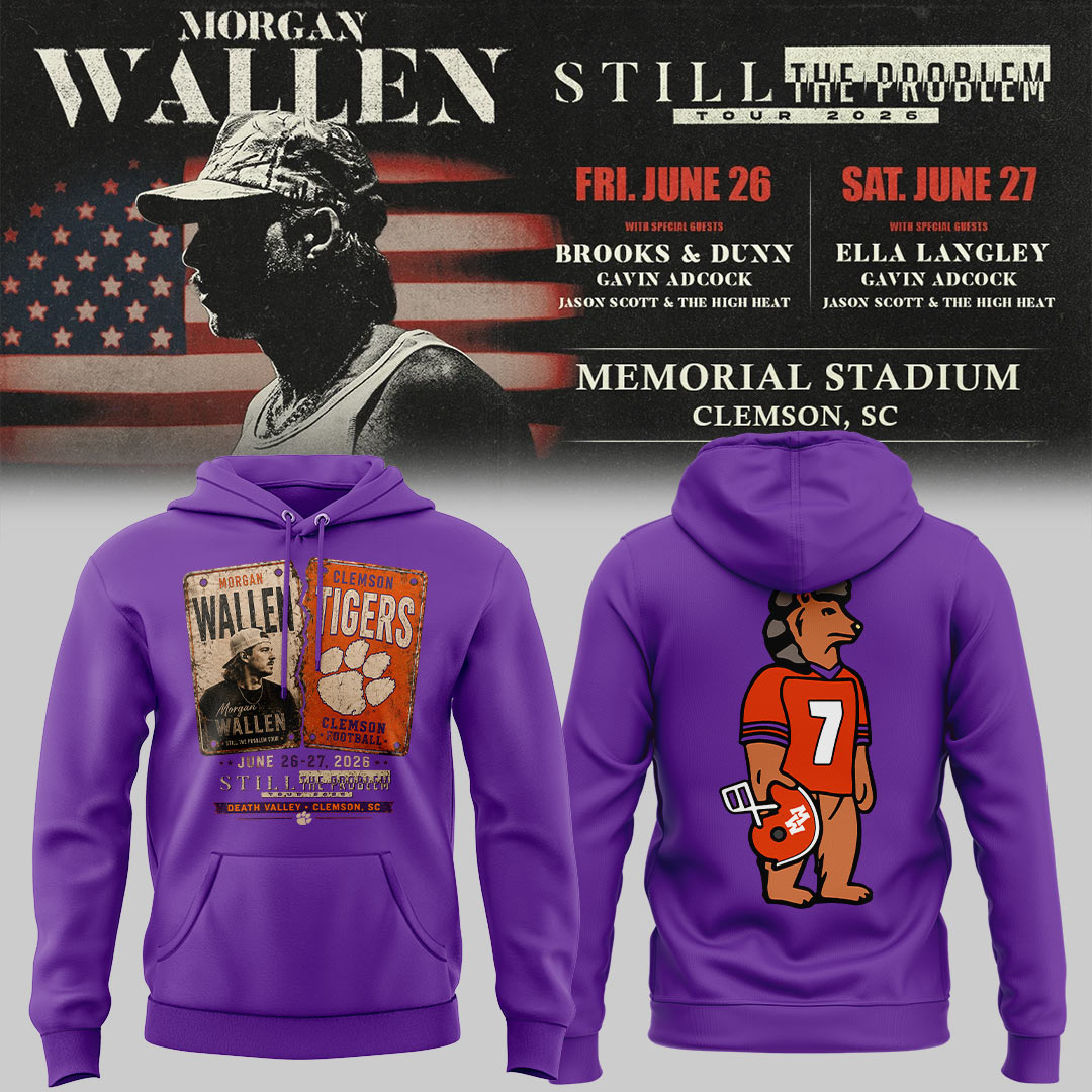 MW “Still The Problem Tour” at Clemson Memorial Stadium Hoodie