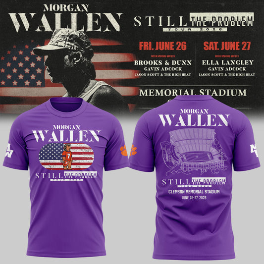 MW “Still The Problem Tour”at Clemson Memorial Stadium Shirt-KC06242608