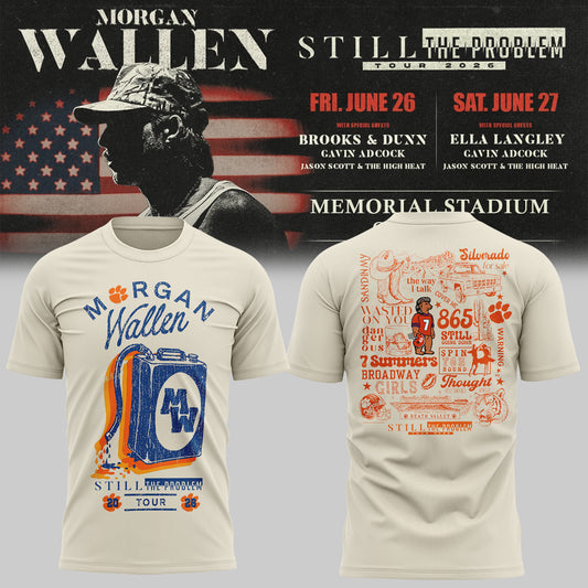 MW “Still The Problem Tour”at Clemson Memorial Stadium Shirt-KC06242612