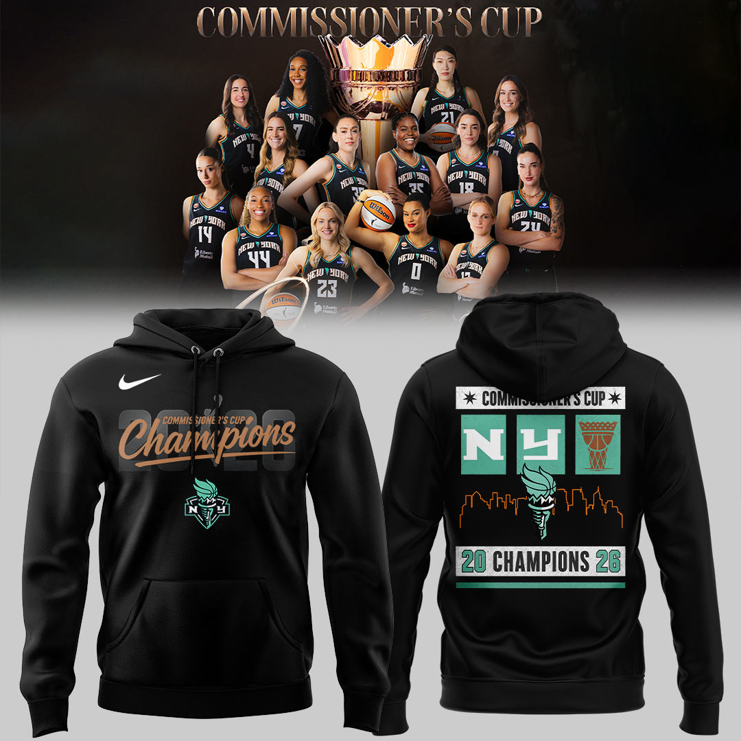 Liberty 🗽2026 Commissioner’s Cup Champions 🏀🏆 Hoodie