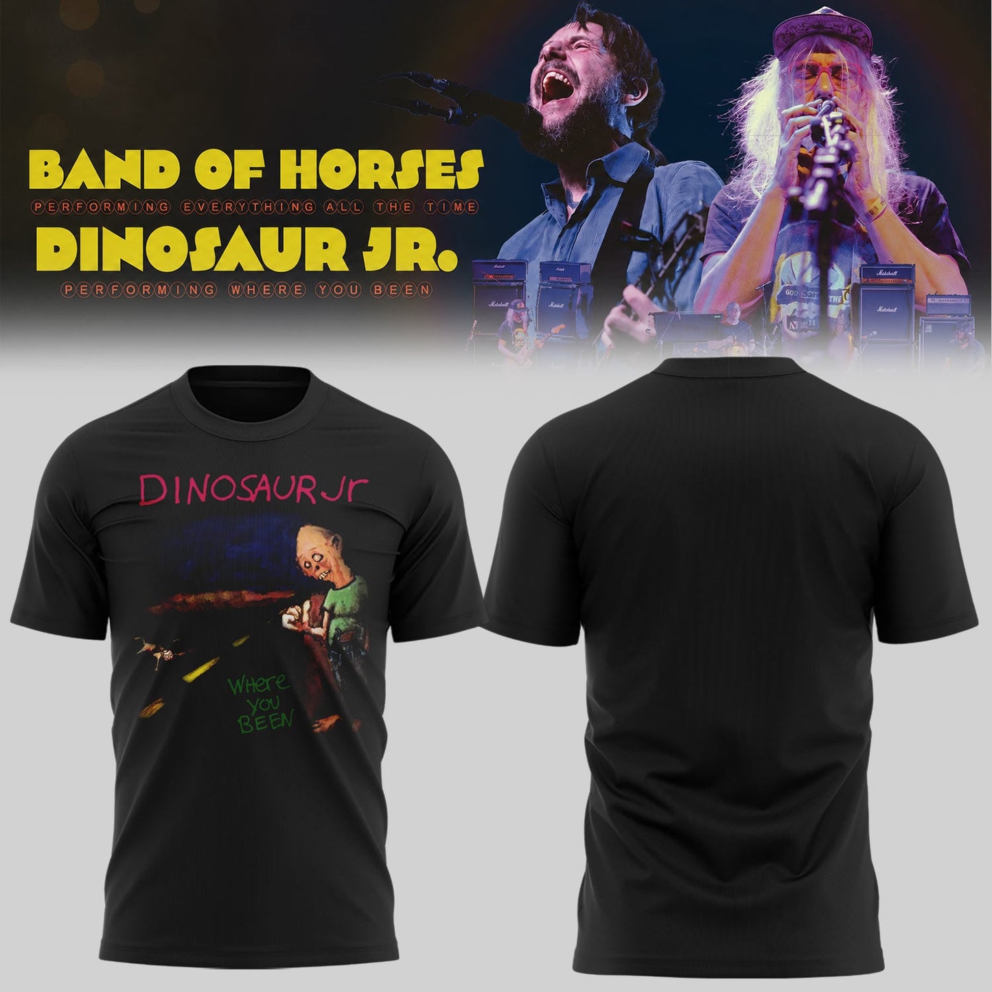 Limited Edition BOH x Dino Jr 🎸🐺 Shirt