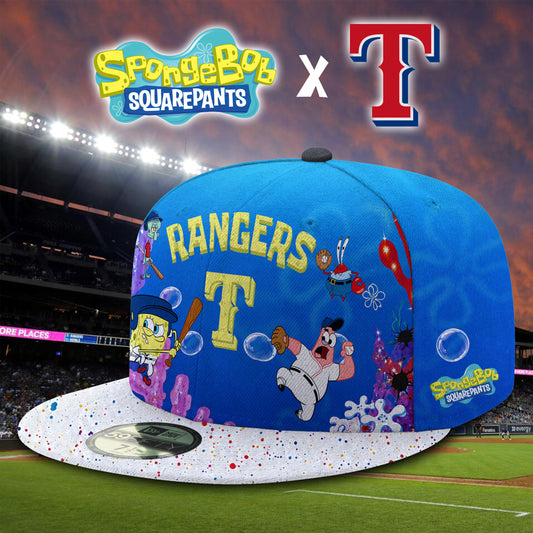 Limited Edition  Rangers x SpongeBob Theme Nights CAP