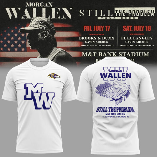 MW “Still The Problem Tour”at M&T Bank Stadium,MD Shirt-KC07172624