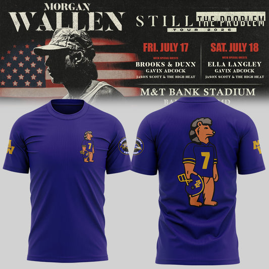 MW “Still The Problem Tour”at M&T Bank Stadium,MD Shirt-KC07182612