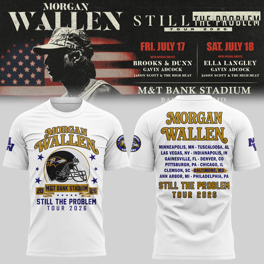 MW “Still The Problem Tour”at M&T Bank Stadium,MD Shirt-KC07182614