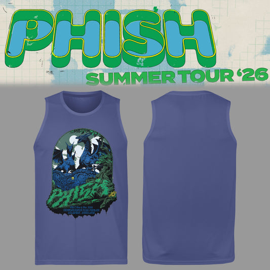 Limited Edition Summer Tour 2026 in Columbia, MD🎸🐠 Tank top