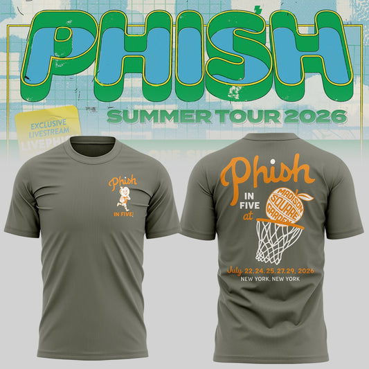 Limited Edition Summer Tour 2026 at Madison Square Garden,NY 🎸🐠 Shirt