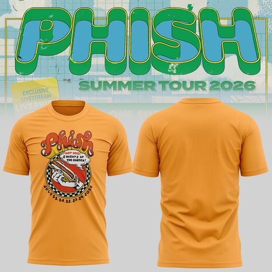 Limited Edition Summer Tour 2026 at Madison Square Garden,NY 🎸🐠 Shirt