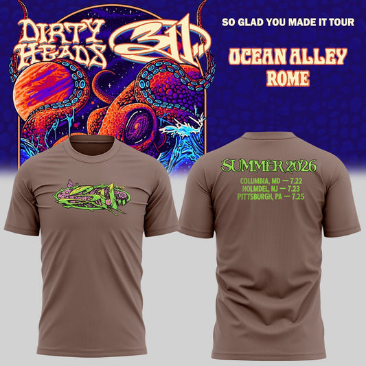 Limited Edition So Glad You Made It Tour 2026 Tshirt