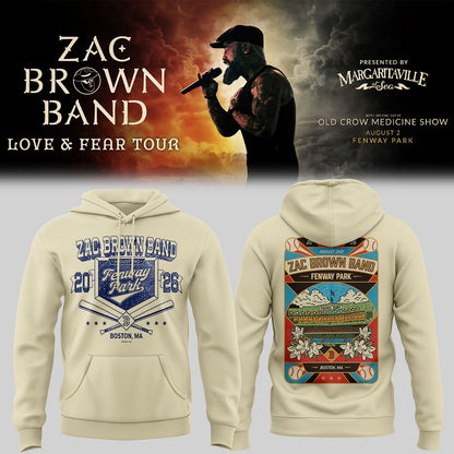 Limited Edition Love & Fear Tour in Fenway Park Hoodie
