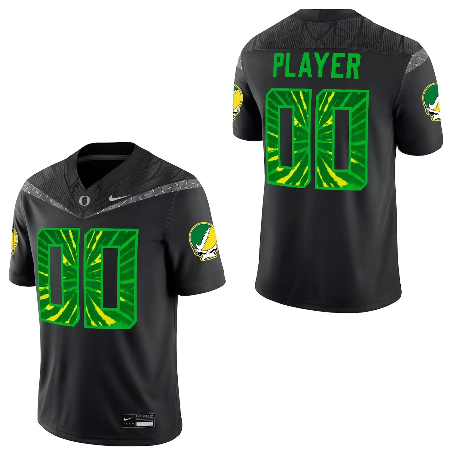 Special Edition "Grateful Ducks" 2025 Football Jersey-KC10202507