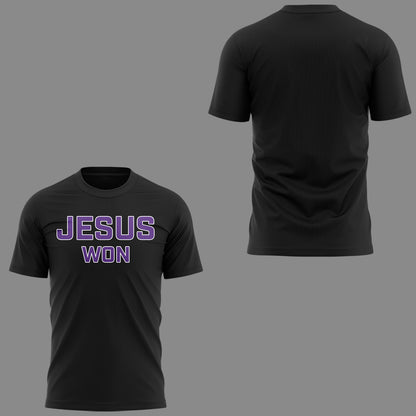 Limited Edition Northwestern- “Jesus won” Shirt-KC11072510