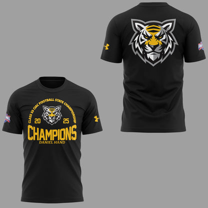 Limited Edition Daniel Hand Champions🏆Class SS 𝐅𝐨𝐨𝐭𝐛𝐚𝐥𝐥 𝐂𝐡𝐚𝐦𝐩𝐢𝐨𝐧𝐬𝐡𝐢𝐩 2025 T-Shirt