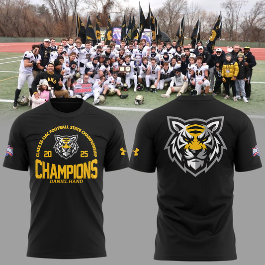 Limited Edition Daniel Hand Champions🏆Class SS 𝐅𝐨𝐨𝐭𝐛𝐚𝐥𝐥 𝐂𝐡𝐚𝐦𝐩𝐢𝐨𝐧𝐬𝐡𝐢𝐩 2025 T-Shirt