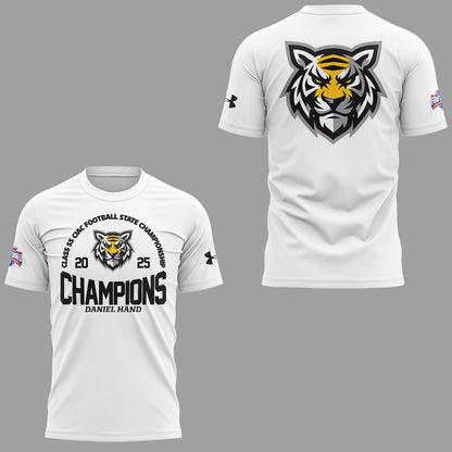 Limited Edition Daniel Hand Champions🏆Class SS 𝐅𝐨𝐨𝐭𝐛𝐚𝐥𝐥 𝐂𝐡𝐚𝐦𝐩𝐢𝐨𝐧𝐬𝐡𝐢𝐩 2025 T-Shirt
