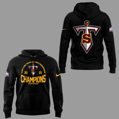 Limited Edition Sheehan Champions🏆Class S 𝐅𝐨𝐨𝐭𝐛𝐚𝐥𝐥 𝐂𝐡𝐚𝐦𝐩𝐢𝐨𝐧𝐬𝐡𝐢𝐩 2025 Hoodie