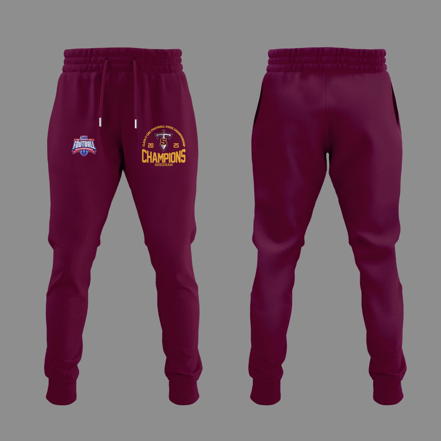 Limited Edition Sheehan Champions🏆Class S 𝐅𝐨𝐨𝐭𝐛𝐚𝐥𝐥 𝐂𝐡𝐚𝐦𝐩𝐢𝐨𝐧𝐬𝐡𝐢𝐩 2025 Hoodie