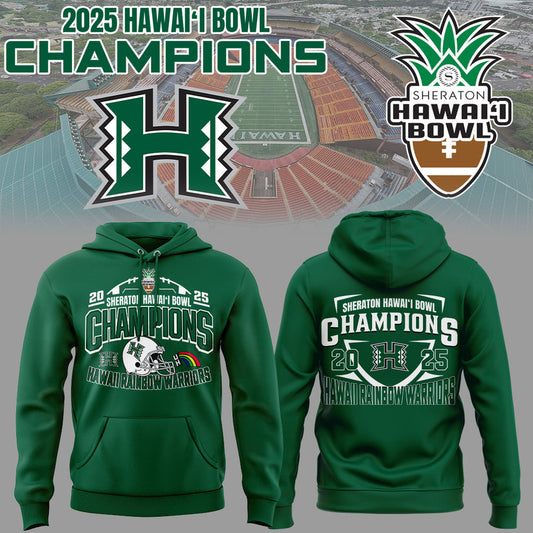 Limited Edition Hawai’i Bowl Champions Hoodie