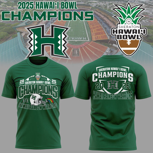 Limited Edition Hawai’i Bowl Champions Shirt