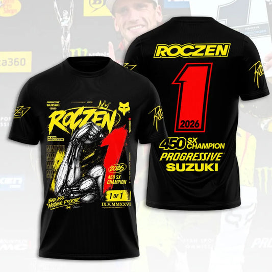 Limited Edition Ken Roczen 450SX Supercross Champion 2026 Shirt
