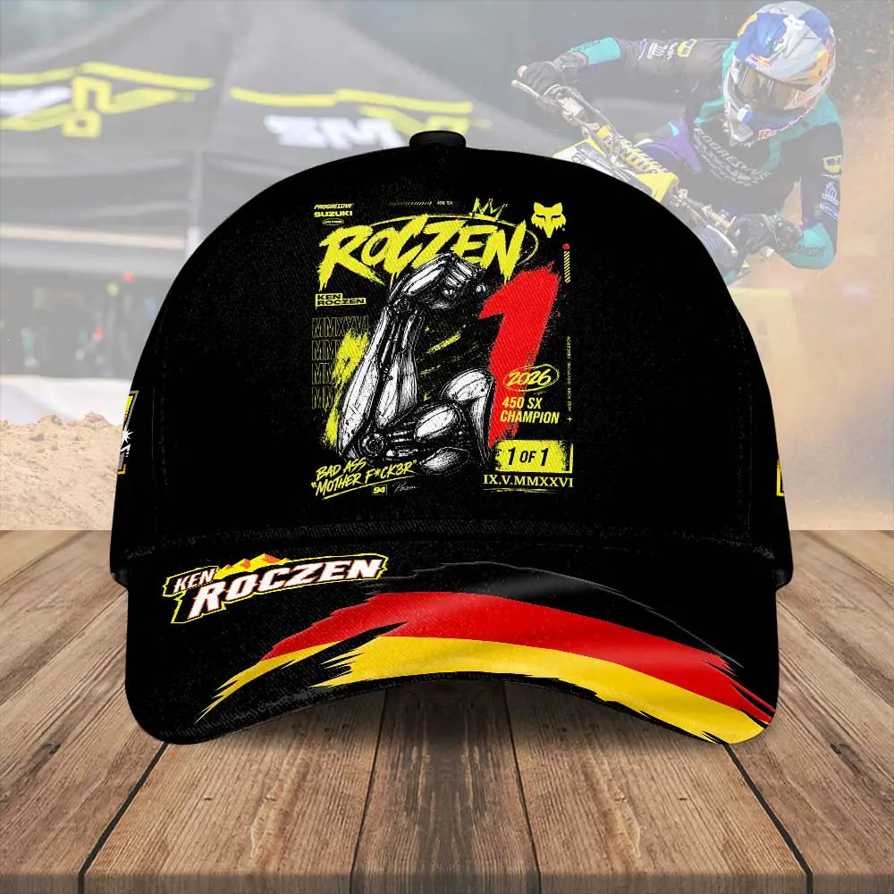 Limited Edition Ken Roczen 450SX 2026 Champion Cap
