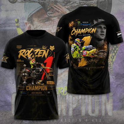 Limited Edition Ken Roczen 450SX Supercross Champion 2026 Shirt