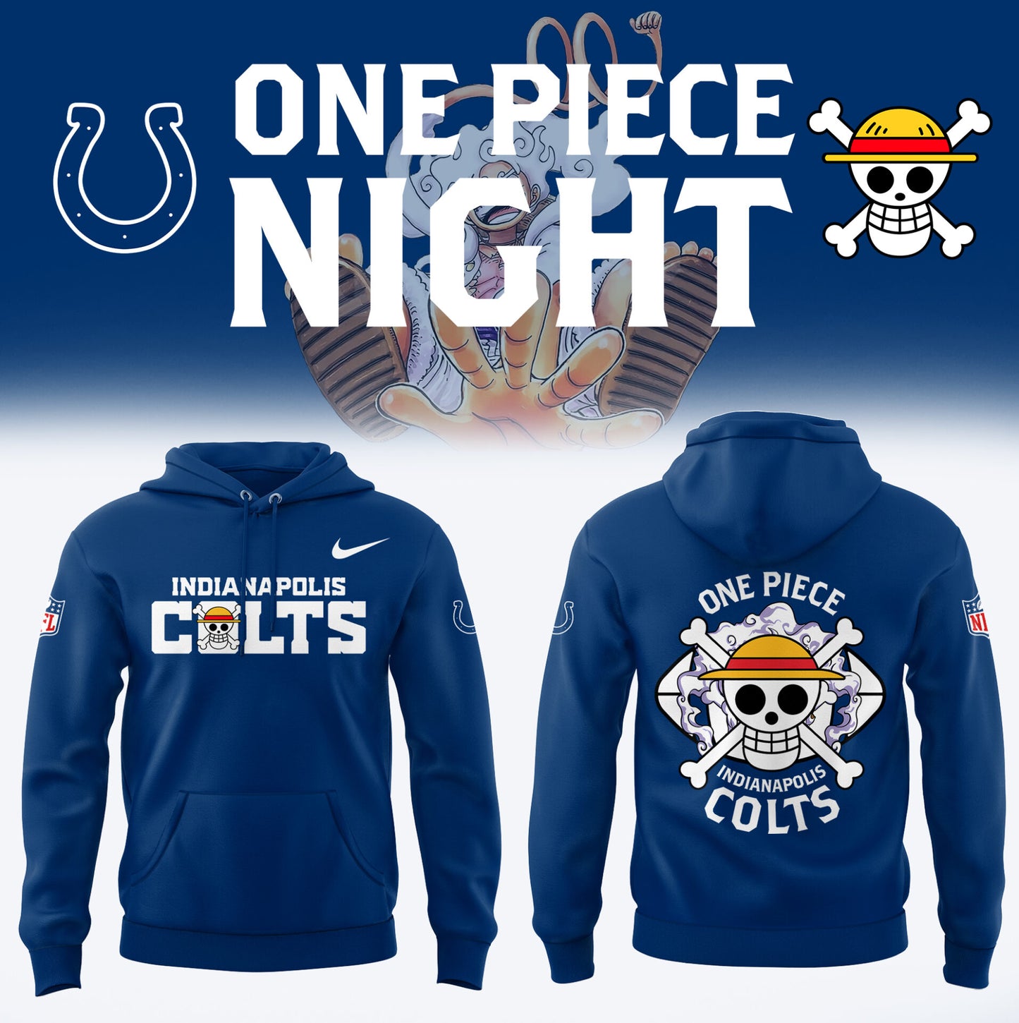 One Piece x Colts Limited Edition Hoodie-LL0109252000