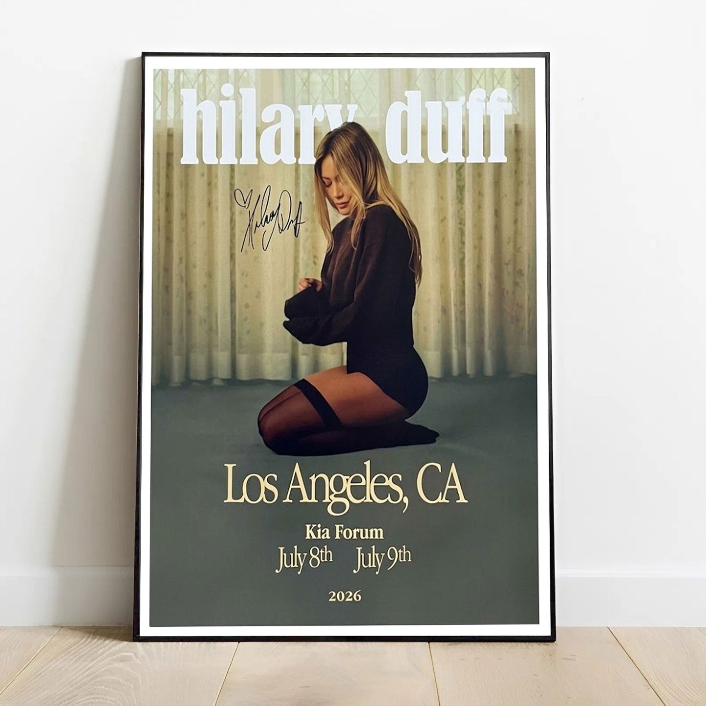 Limited Edition The Lucky Me Tour 2026 Poster