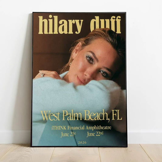 Limited Edition The Lucky Me Tour 2026 Poster
