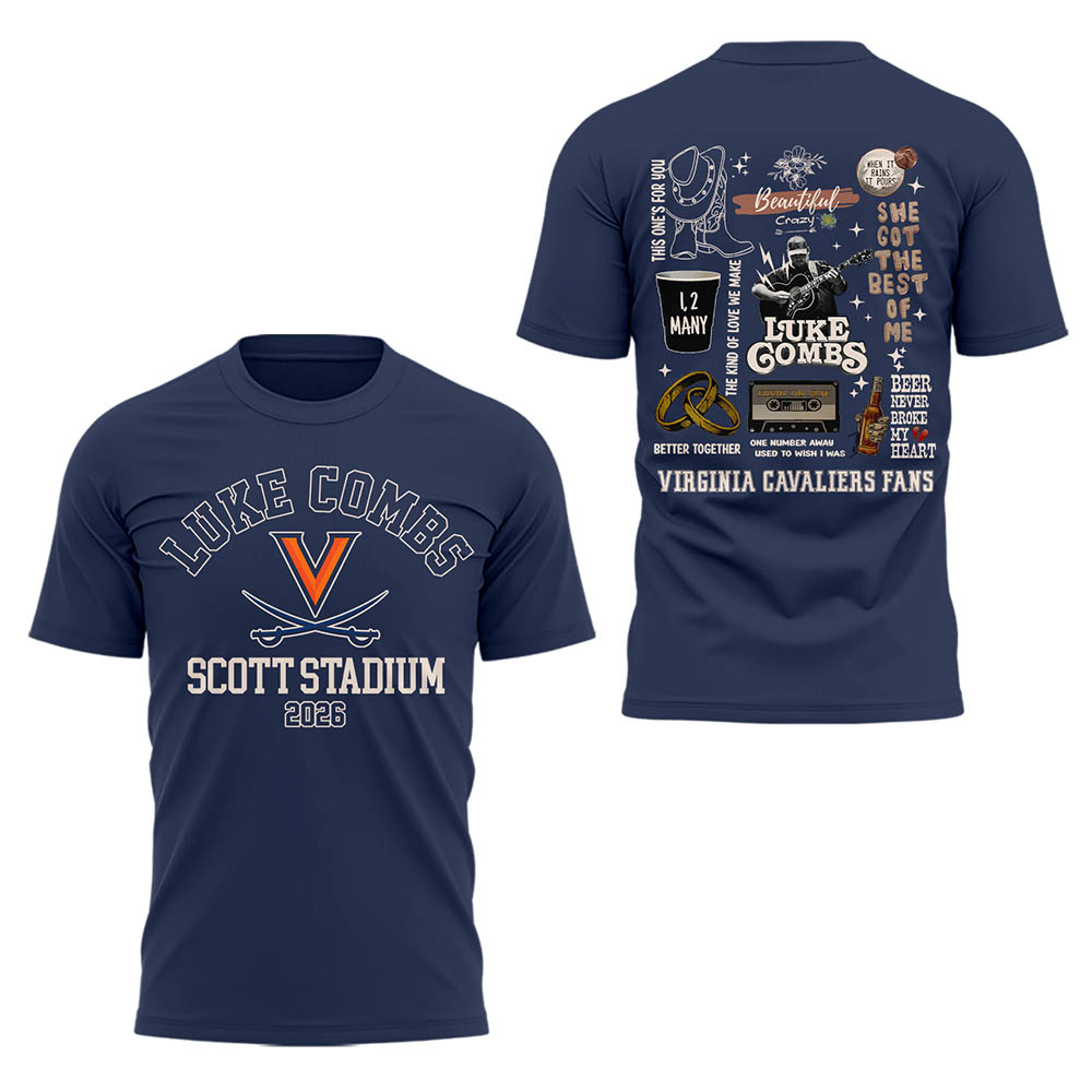 Limited Edition My Kinda Saturday Night Tour in Scott Stadium 2026 Tshirt-LL260314019