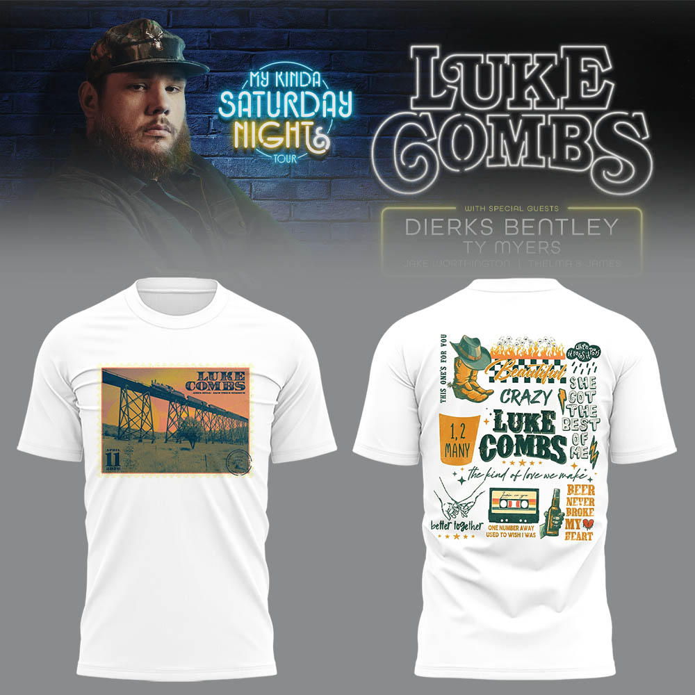 Limited Edition “My Kinda Saturday Night Tour” at Jack Trice Stadium Tshirt-LL260409004