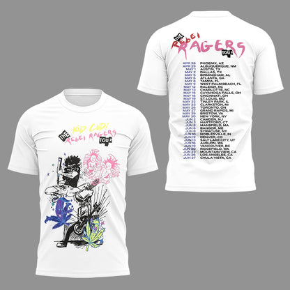 Limited Edition The Rebel Ragers Tour 2026 Tshirt-LL260503004