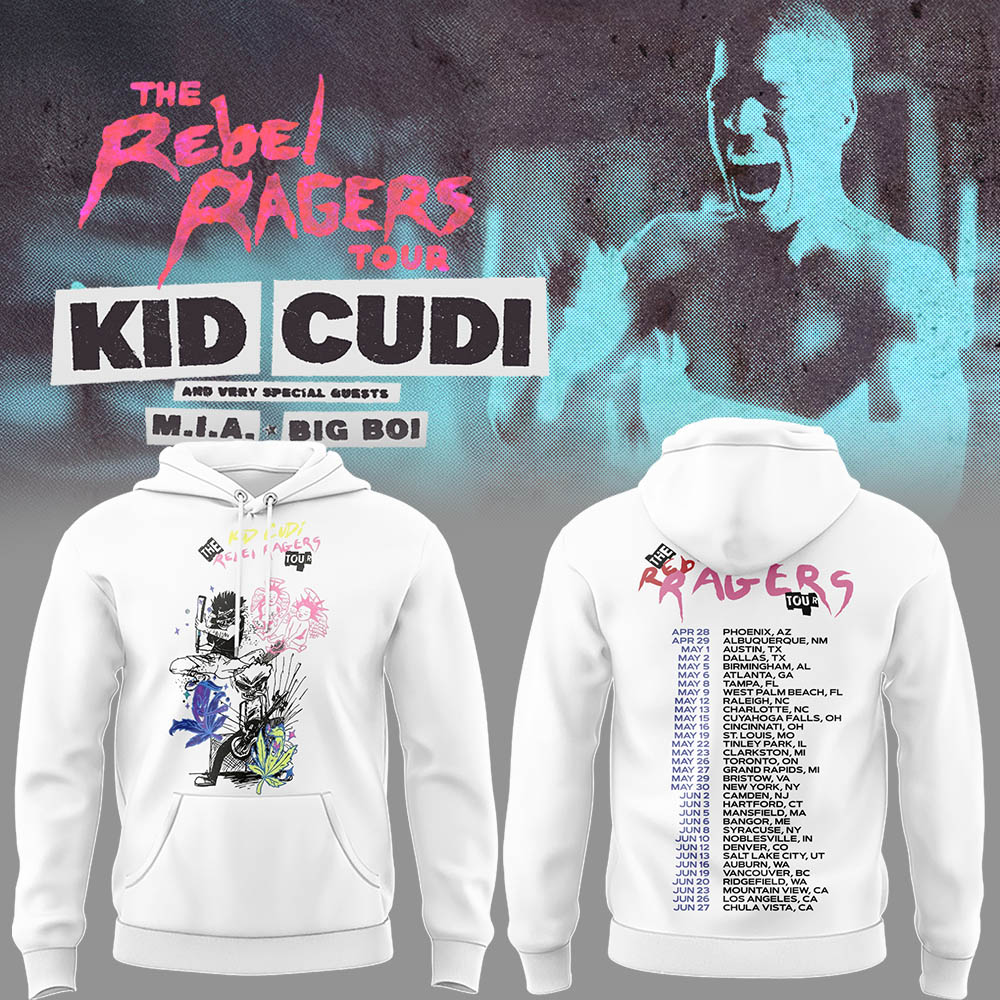 Limited Edition The Rebel Ragers Tour 2026 Hoodie-LL260503009