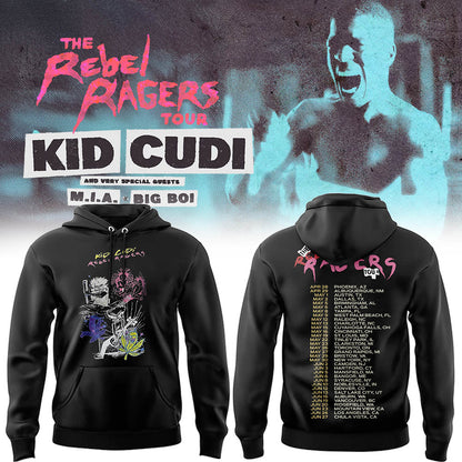 Limited Edition The Rebel Ragers Tour 2026 Hoodie-LL260503011