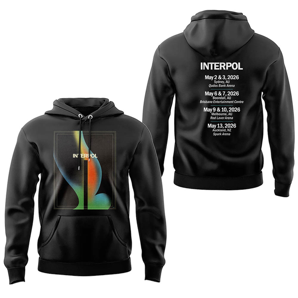 Limited Edition Private Music Tour Aus 2026 Hoodie