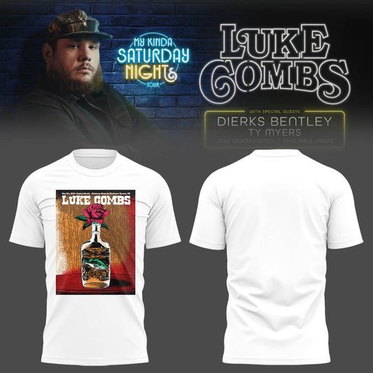 Limited Edition “My Kinda Saturday Night Tour” at Oklahoma Memorial Stadium Tshirt-LL260506004
