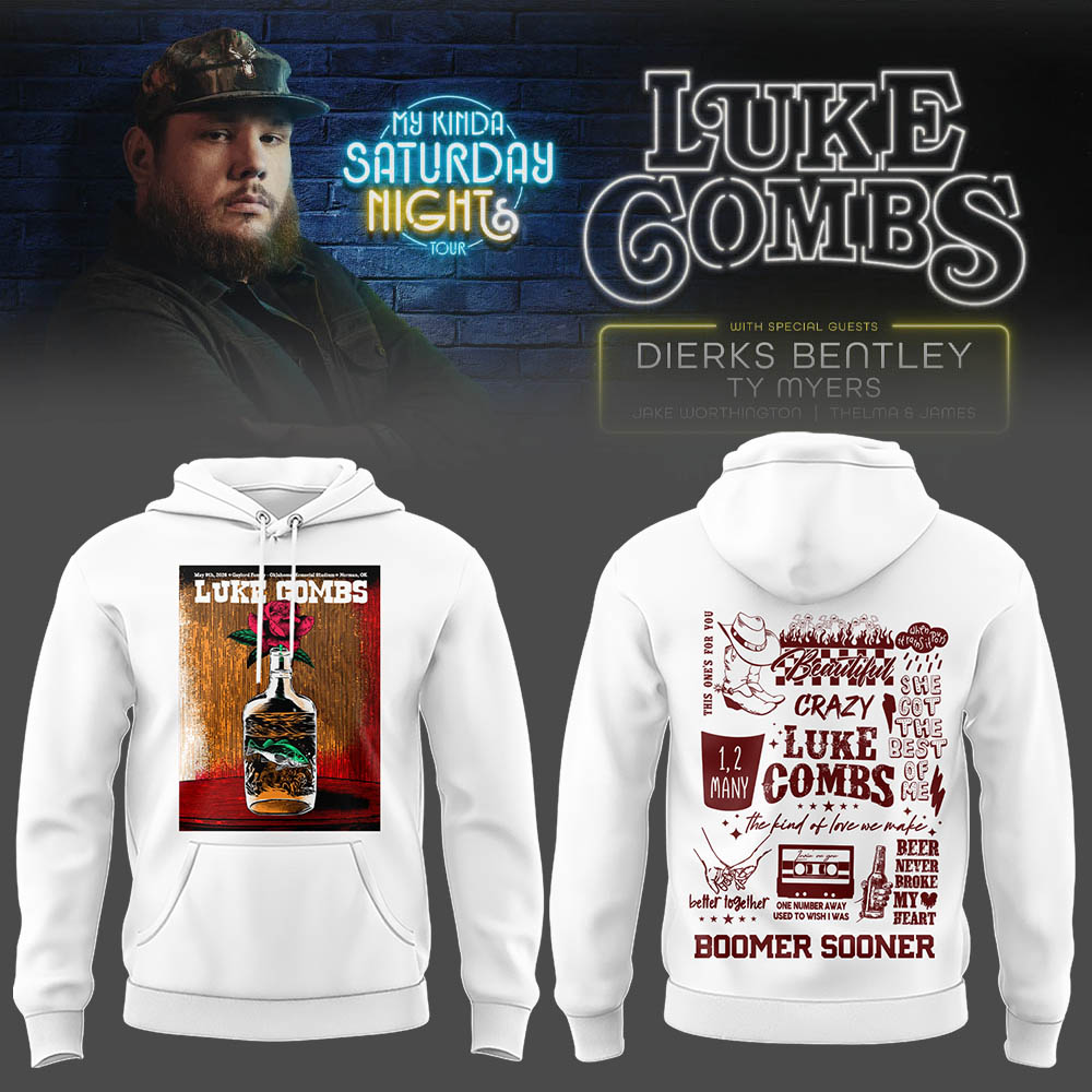 Limited Edition “My Kinda Saturday Night Tour” At Oklahoma Memorial Stadium Hoodie-LL260506012