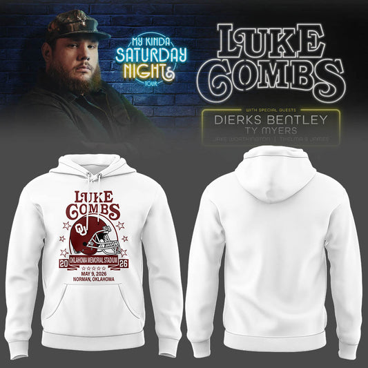 Limited Edition “My Kinda Saturday Night Tour” At Oklahoma Memorial Stadium Hoodie-LL260506013