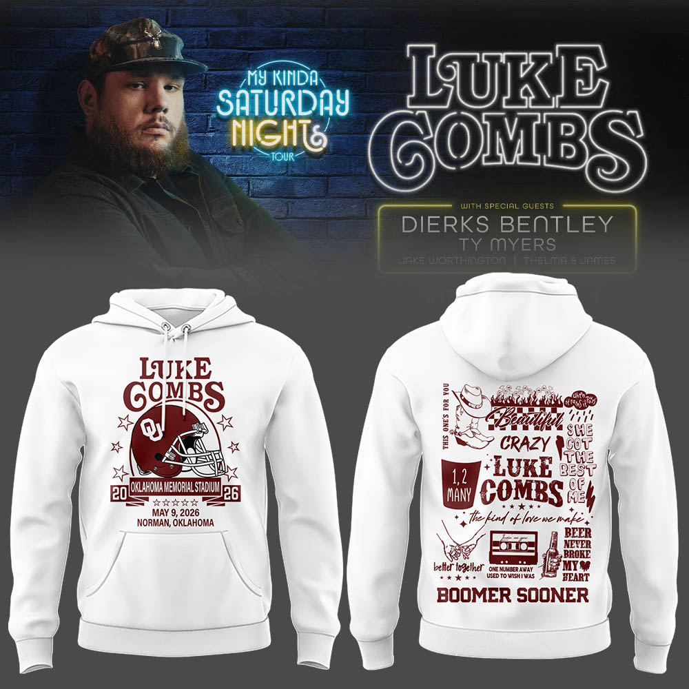 Limited Edition “My Kinda Saturday Night Tour” At Oklahoma Memorial Stadium Hoodie-LL260506014