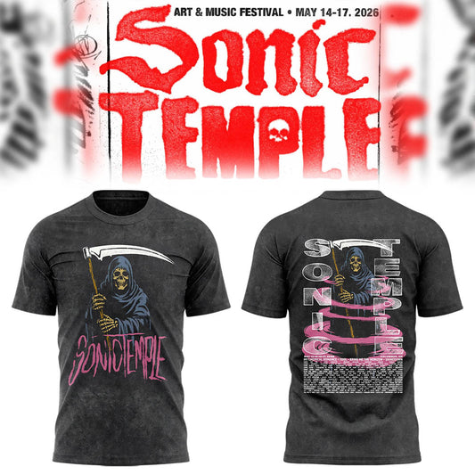 Limited Edition Sonic Temple Festival 2026 Tshirt