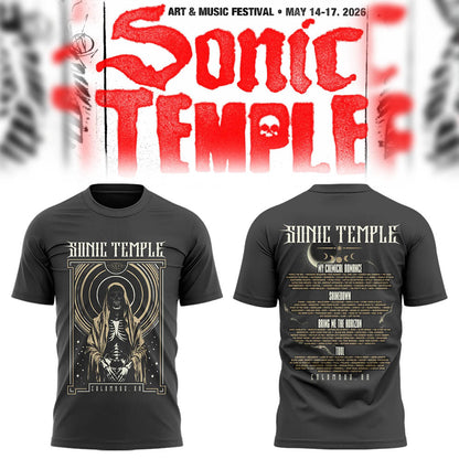 Limited Edition Sonic Temple Festival 2026 Tshirt