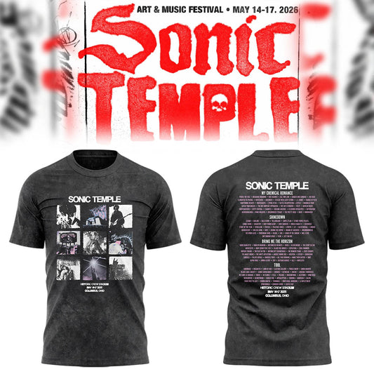 Limited Edition Sonic Temple Festival 2026 Tshirt