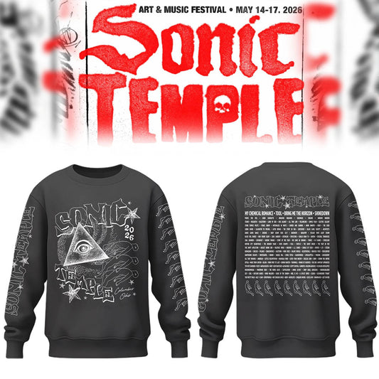 Limited Edition Sonic Temple Festival 2026 Sweatshirt