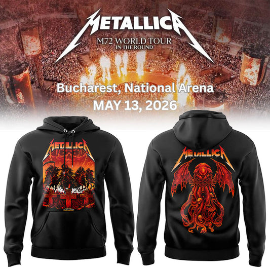 Limited Edition MTLC World Tour At Bucharest, Romania Hoodie