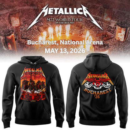 Limited Edition MTLC World Tour At Bucharest, Romania Hoodie