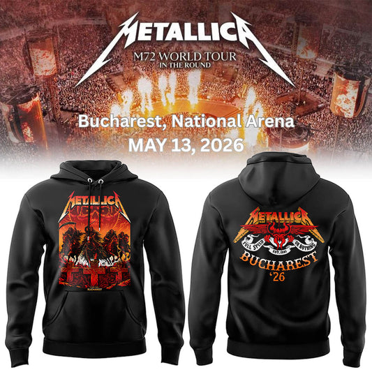 Limited Edition MTLC World Tour At Bucharest, Romania Hoodie