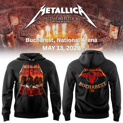 Limited Edition MTLC World Tour At Bucharest, Romania Hoodie