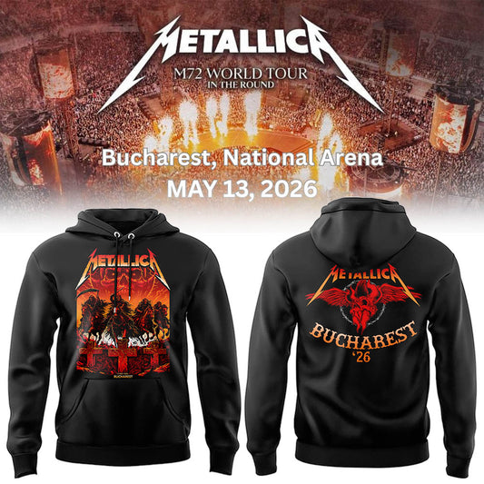 Limited Edition MTLC World Tour At Bucharest, Romania Hoodie